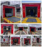 中國(guó)南昌，中國(guó)石化，隧道9刷電腦洗車機(jī)安裝調(diào)試中